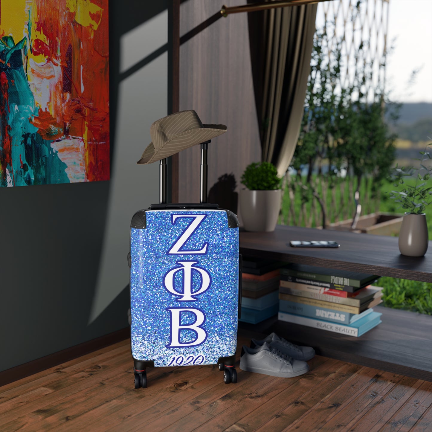 Zeta Phi Beta Luggage