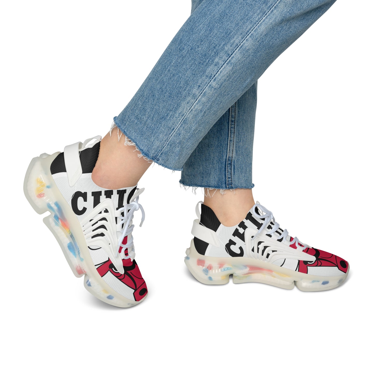 Chicago Bulls Women's Mesh Sneakers