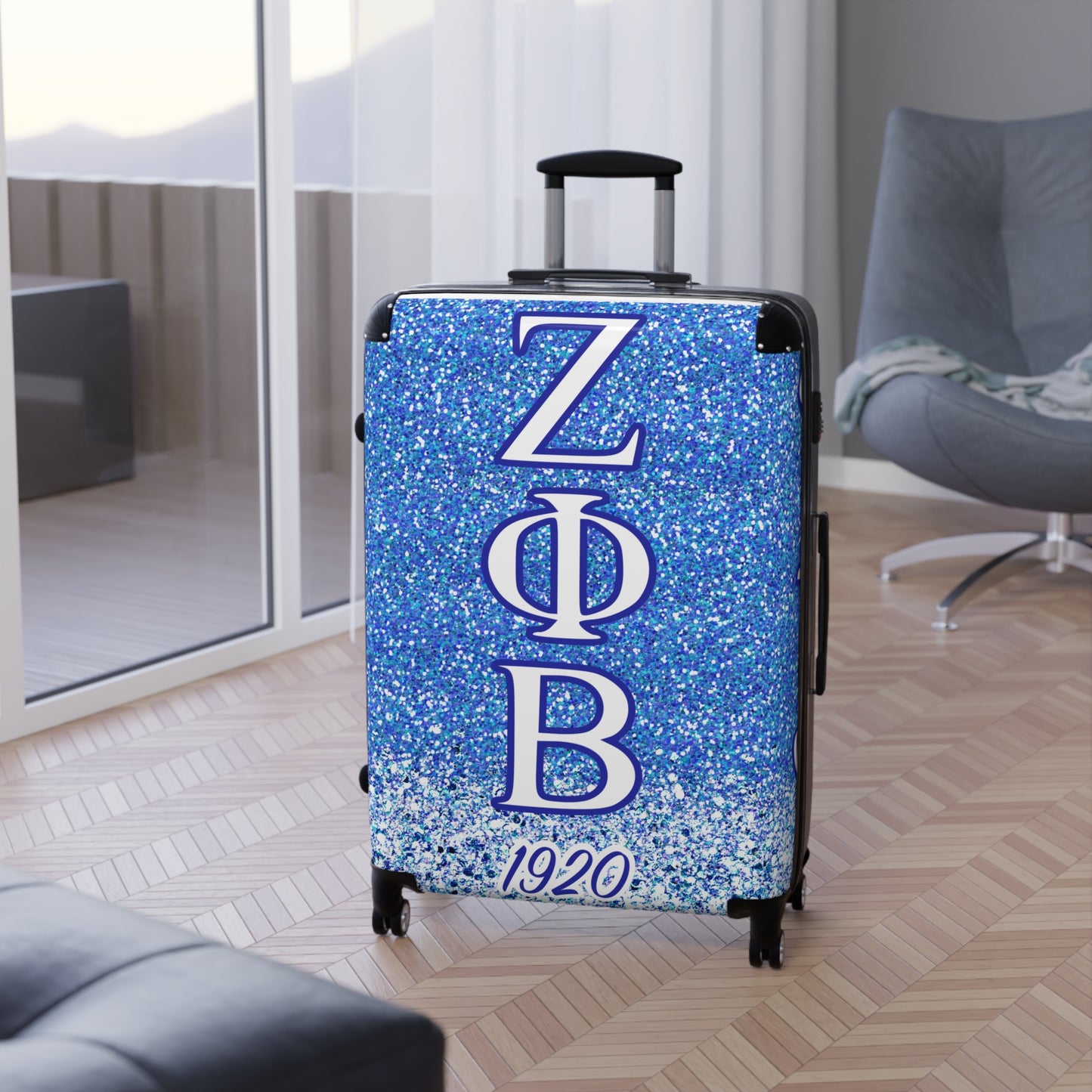 Zeta Phi Beta Luggage