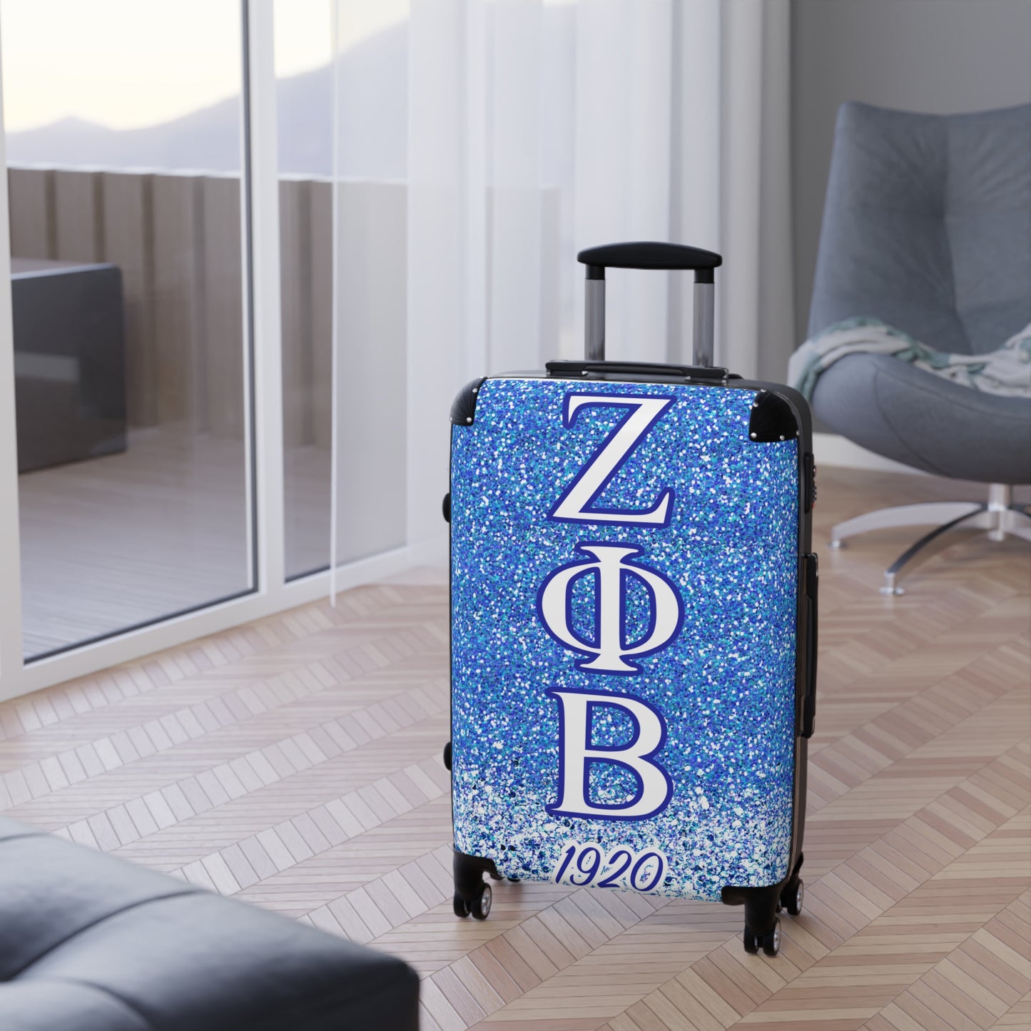 Zeta Phi Beta Luggage