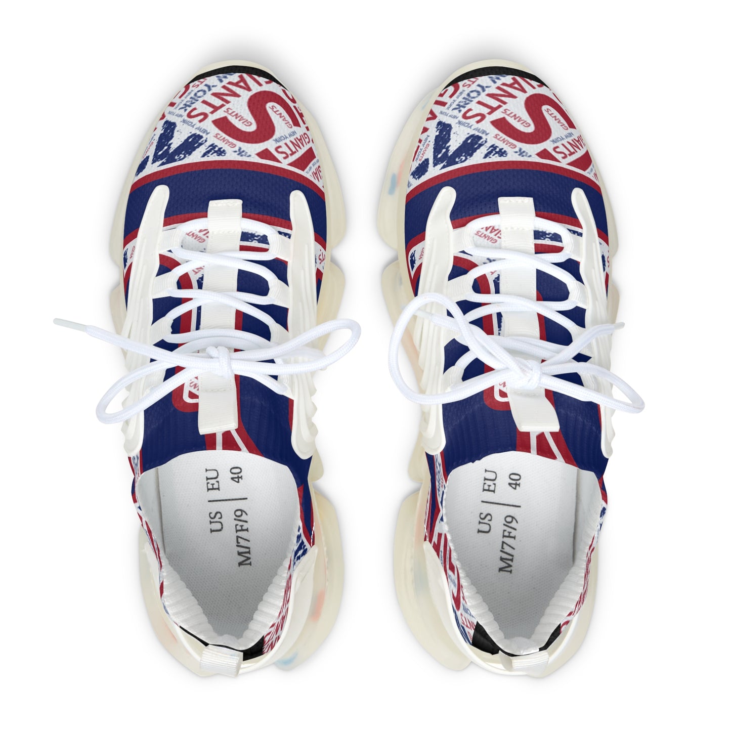 NY Giants Women's Mesh Sneakers