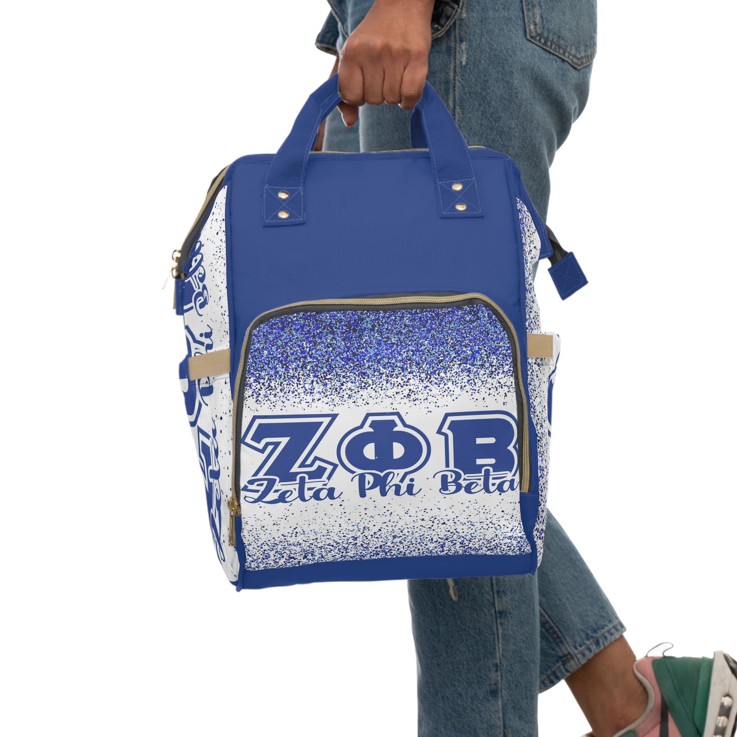 Zeta Phi Beta Multifunctional Backpack