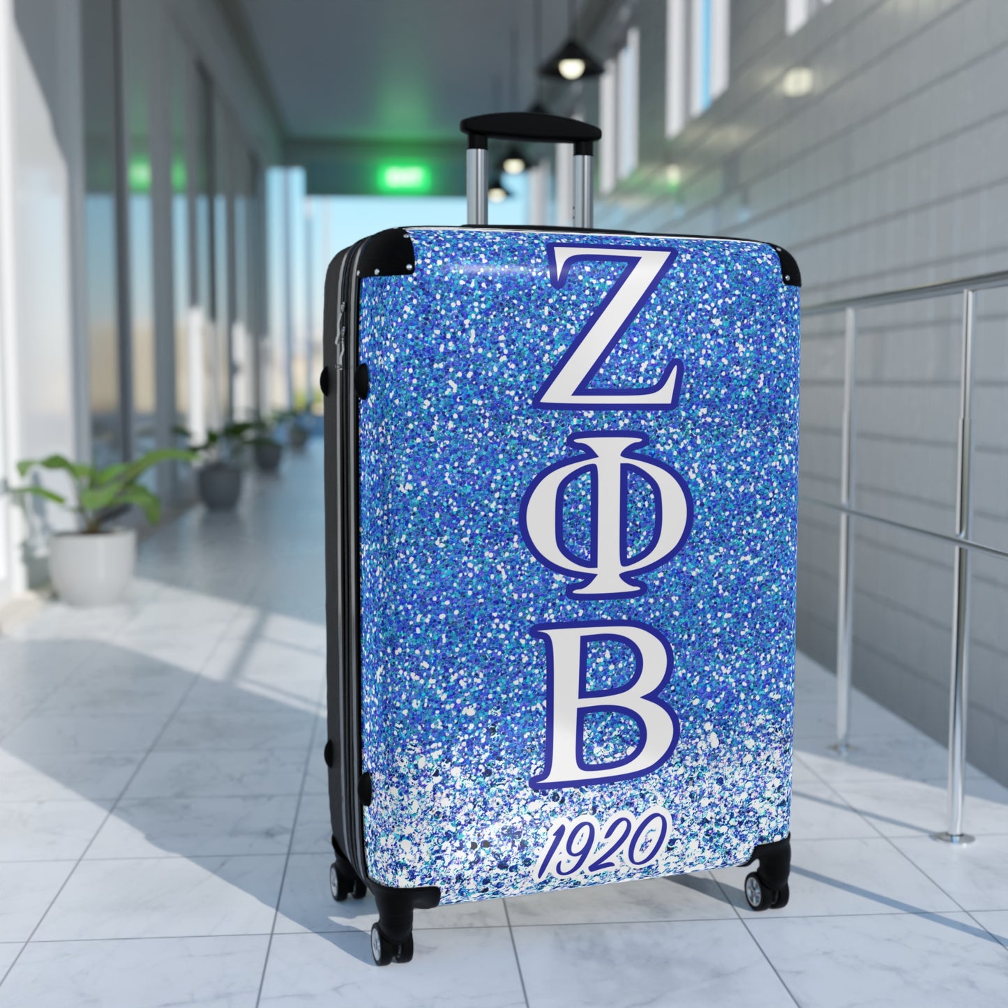 Zeta Phi Beta Luggage