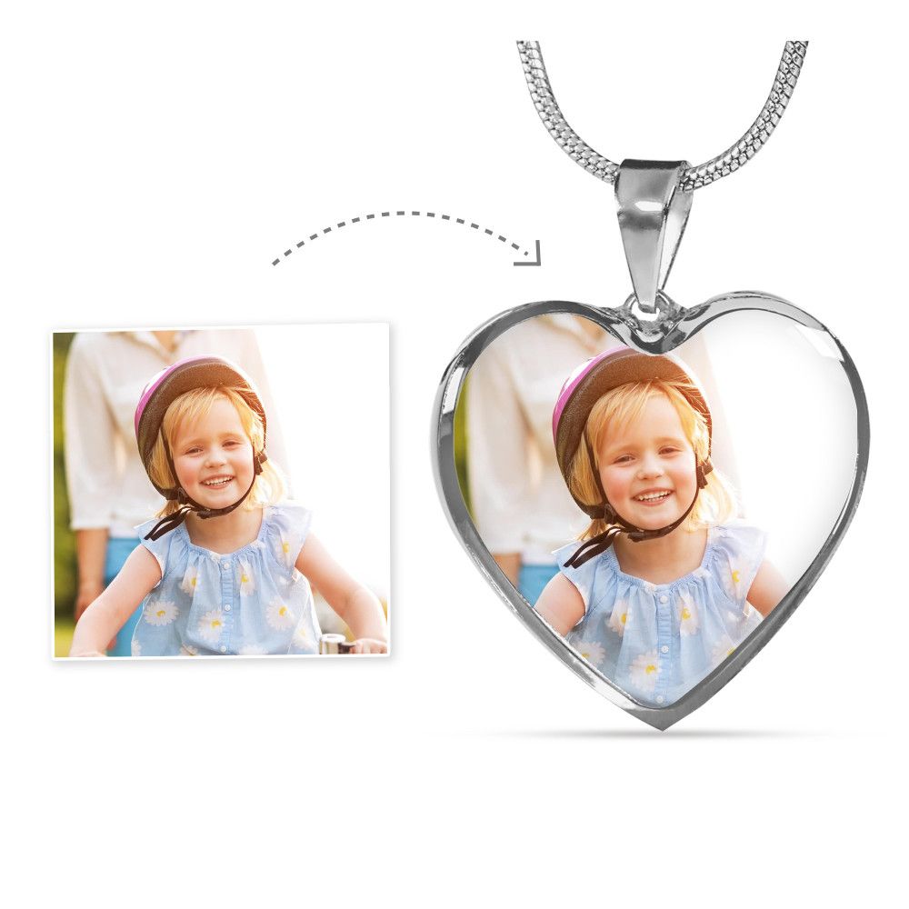 Heart Keepsake Pendant and Necklace