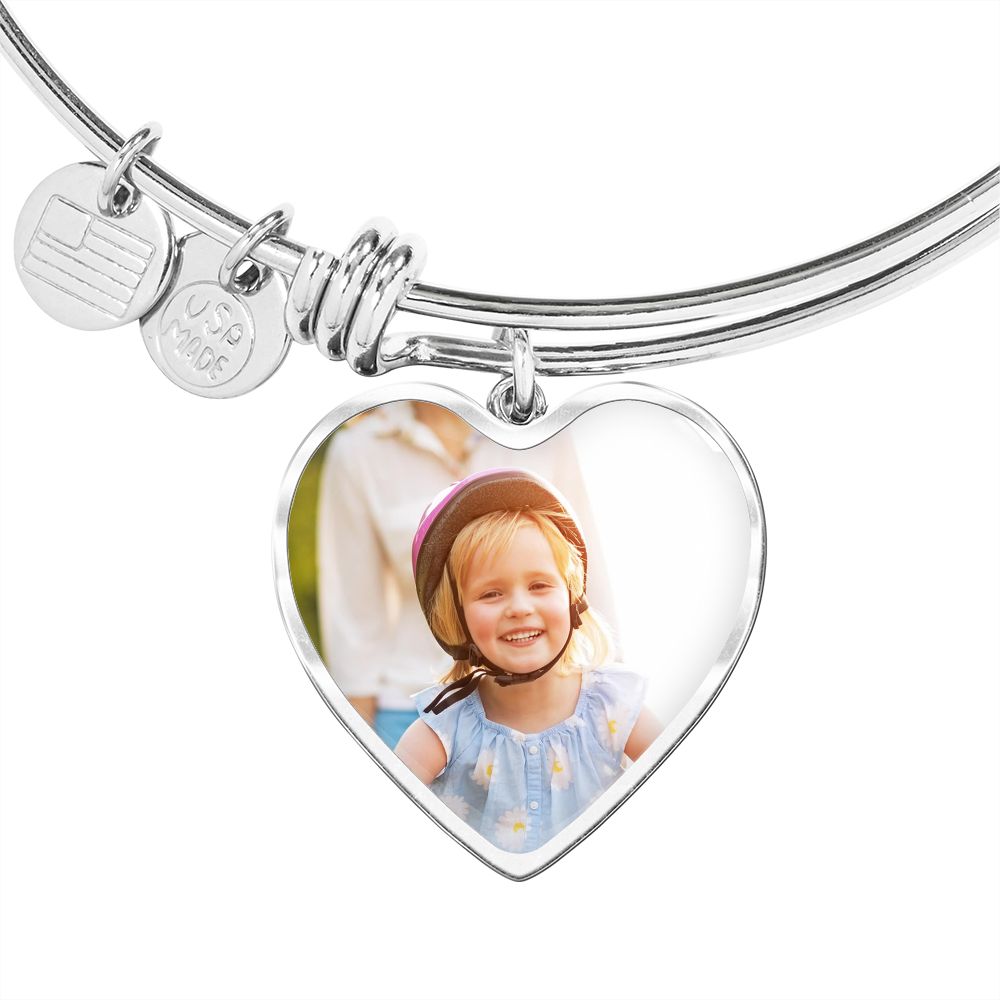Heart Keepsake Pendant and Bracelet