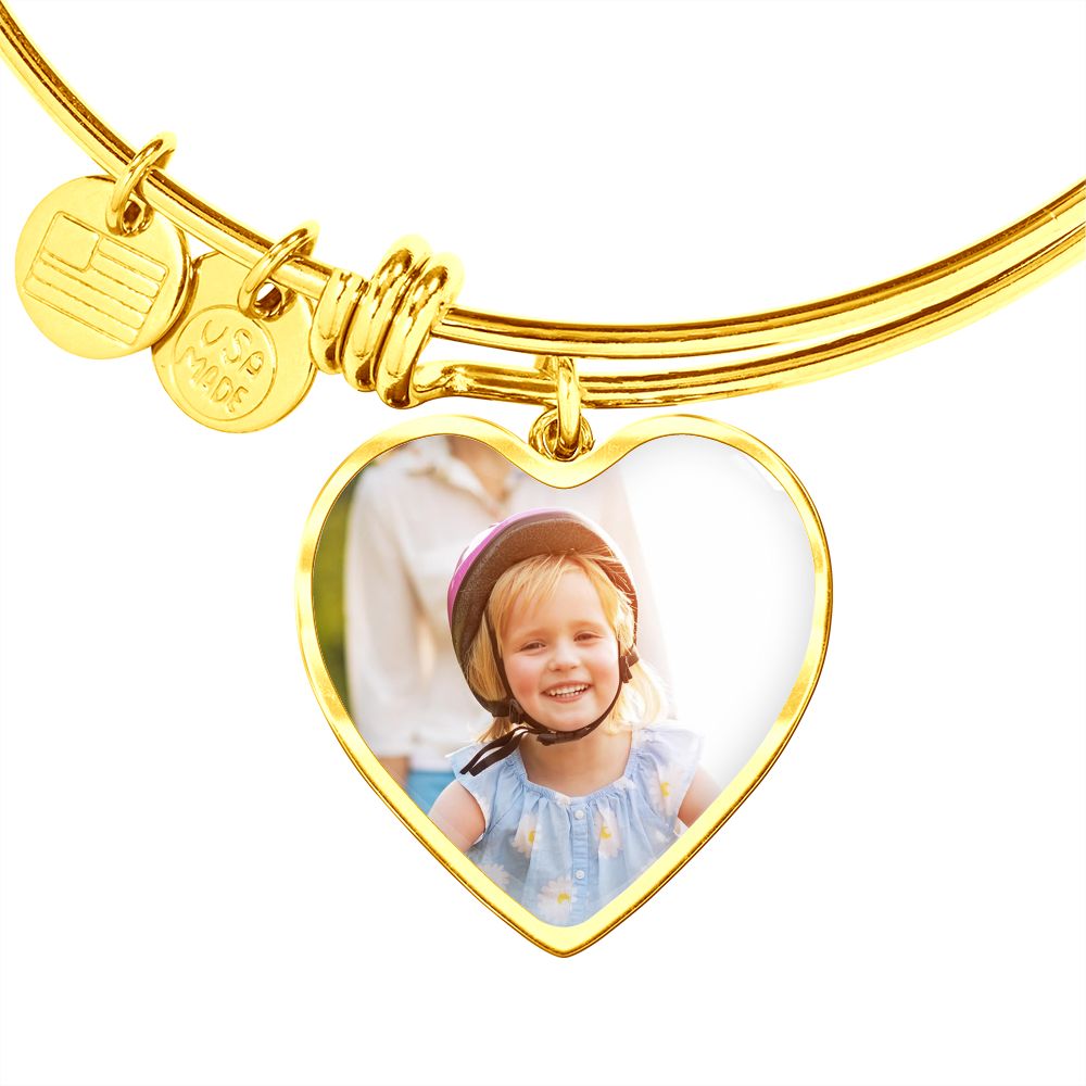 Heart Keepsake Pendant and Bracelet