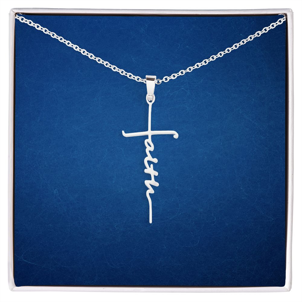 Faith Cross Necklace