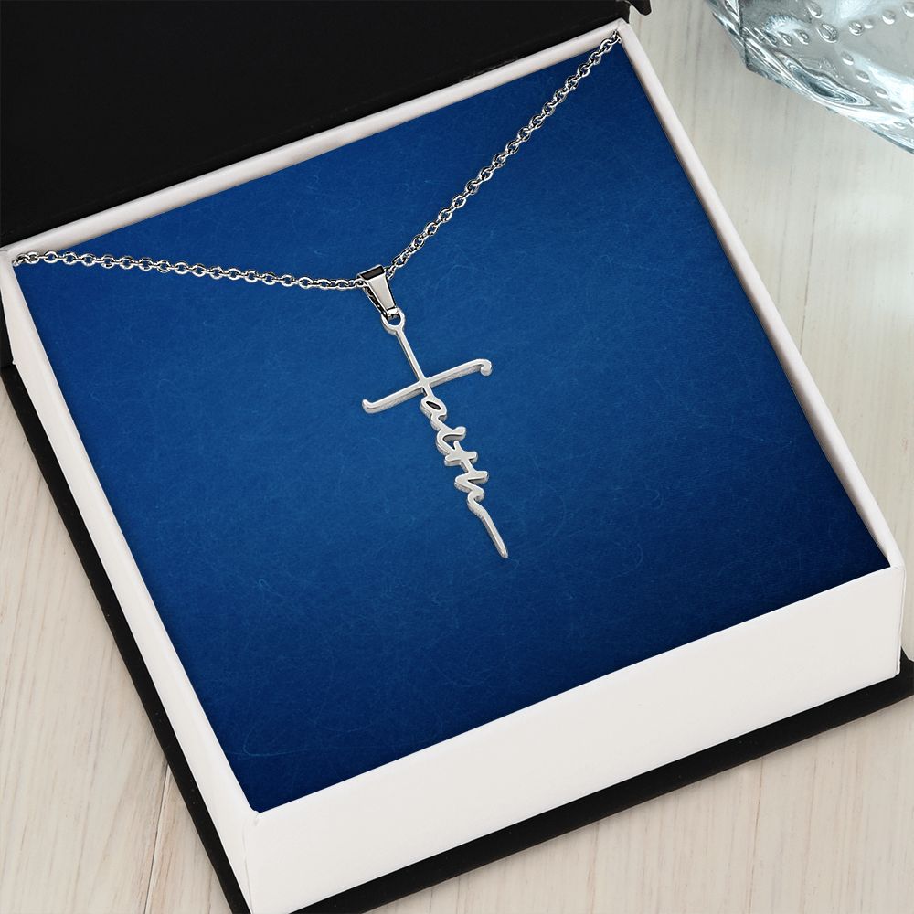 Faith Cross Necklace