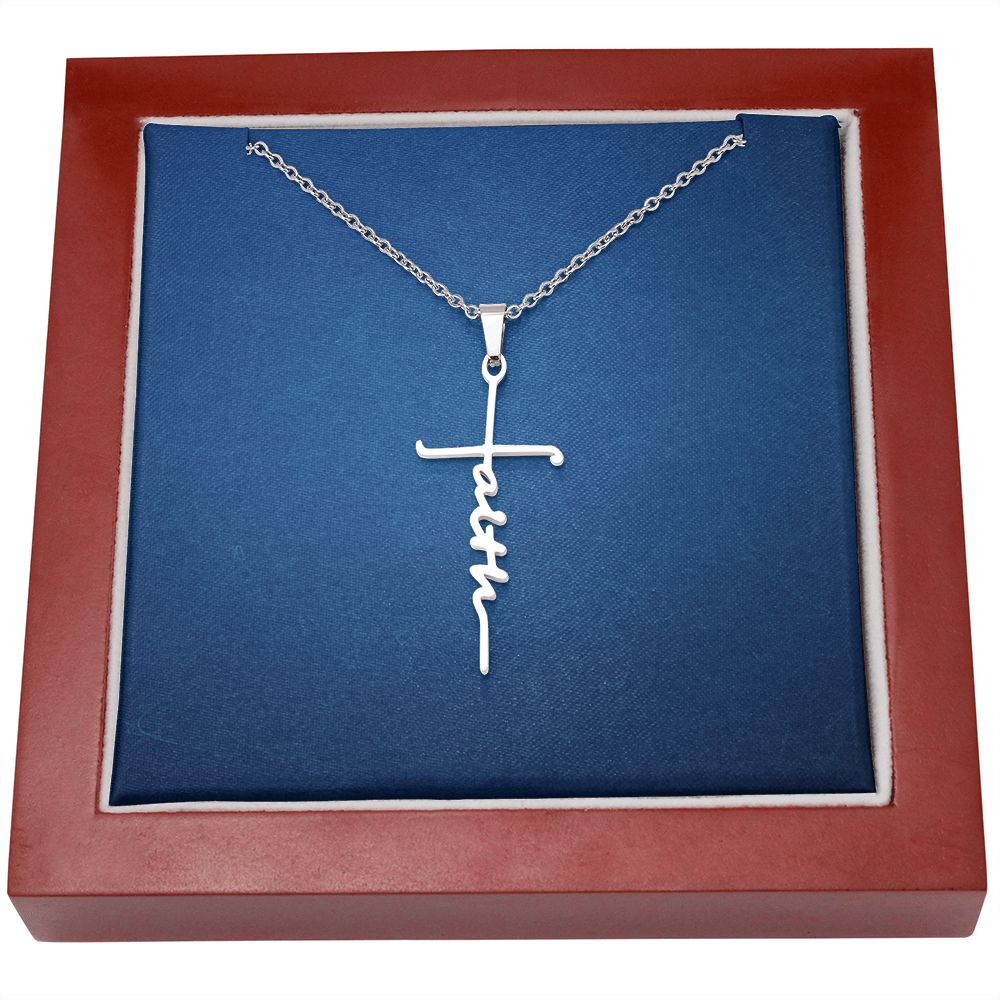 Faith Cross Necklace