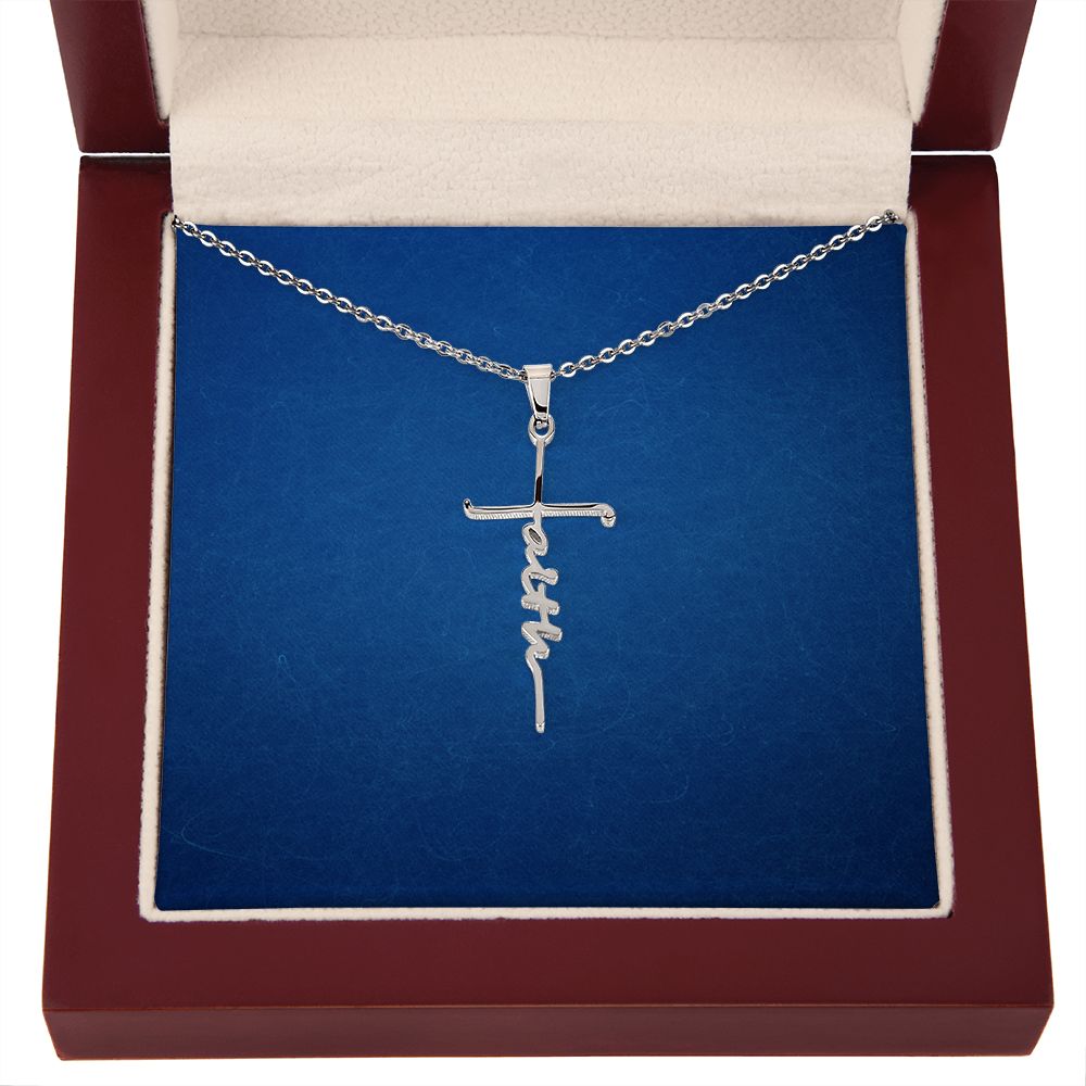 Faith Cross Necklace