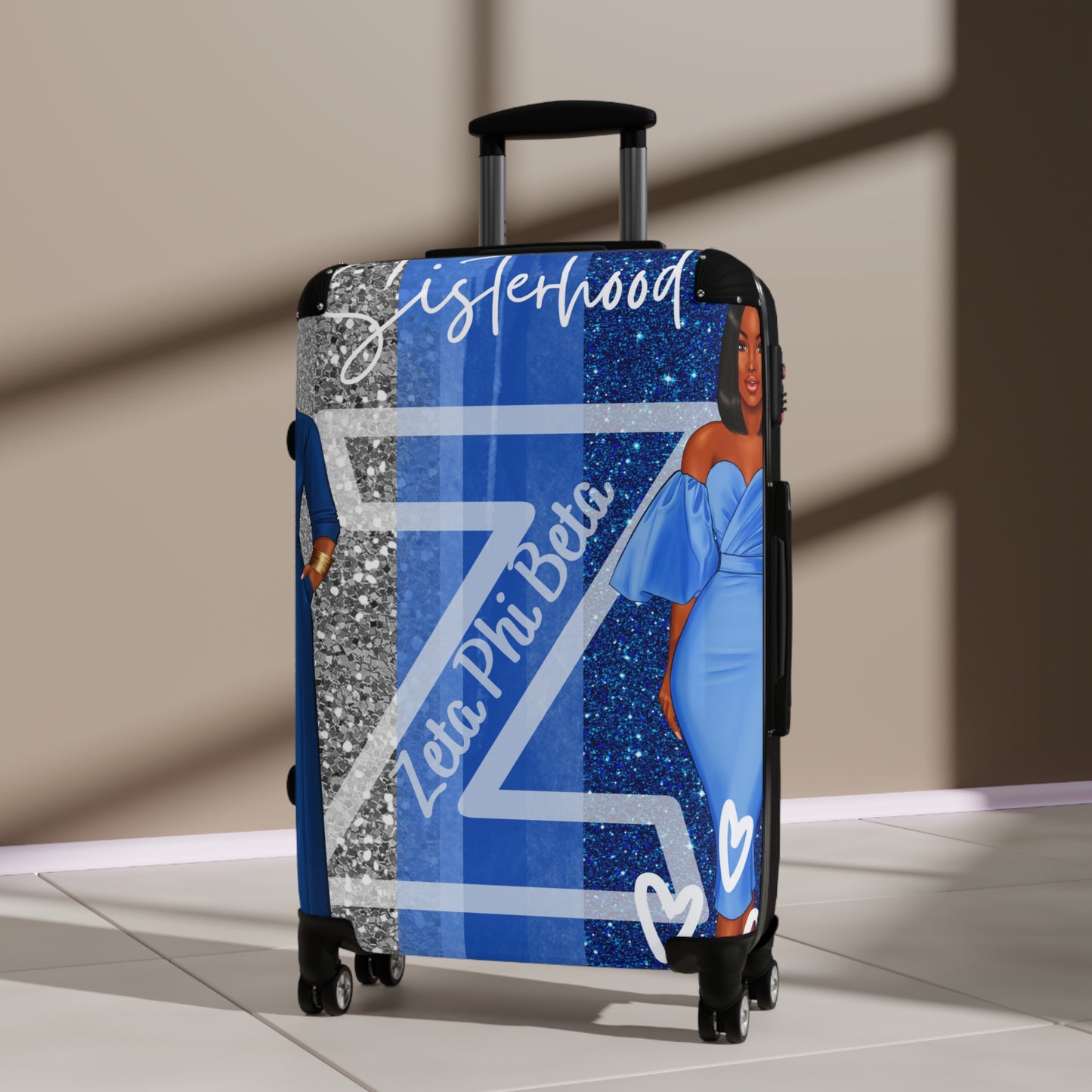 Zeta Phi Beta Luggage