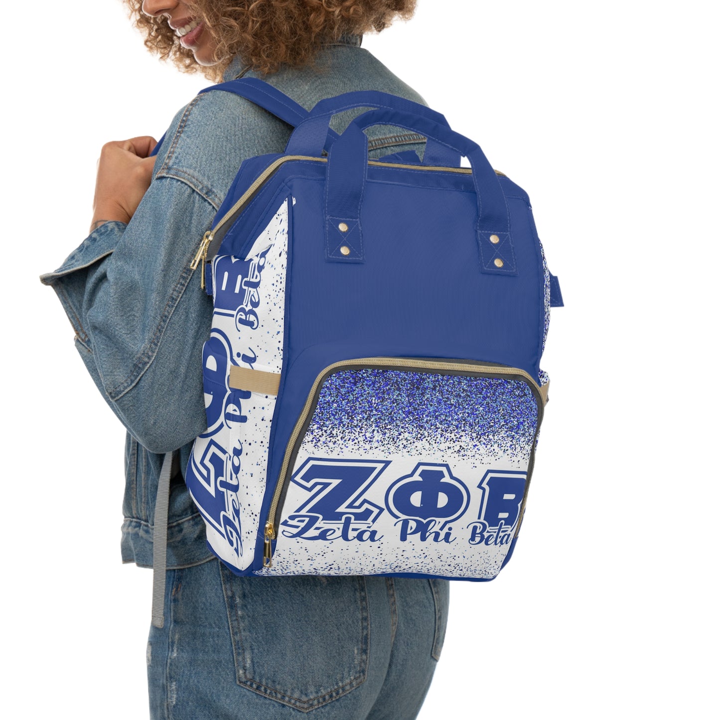 Zeta Phi Beta Multifunctional Backpack