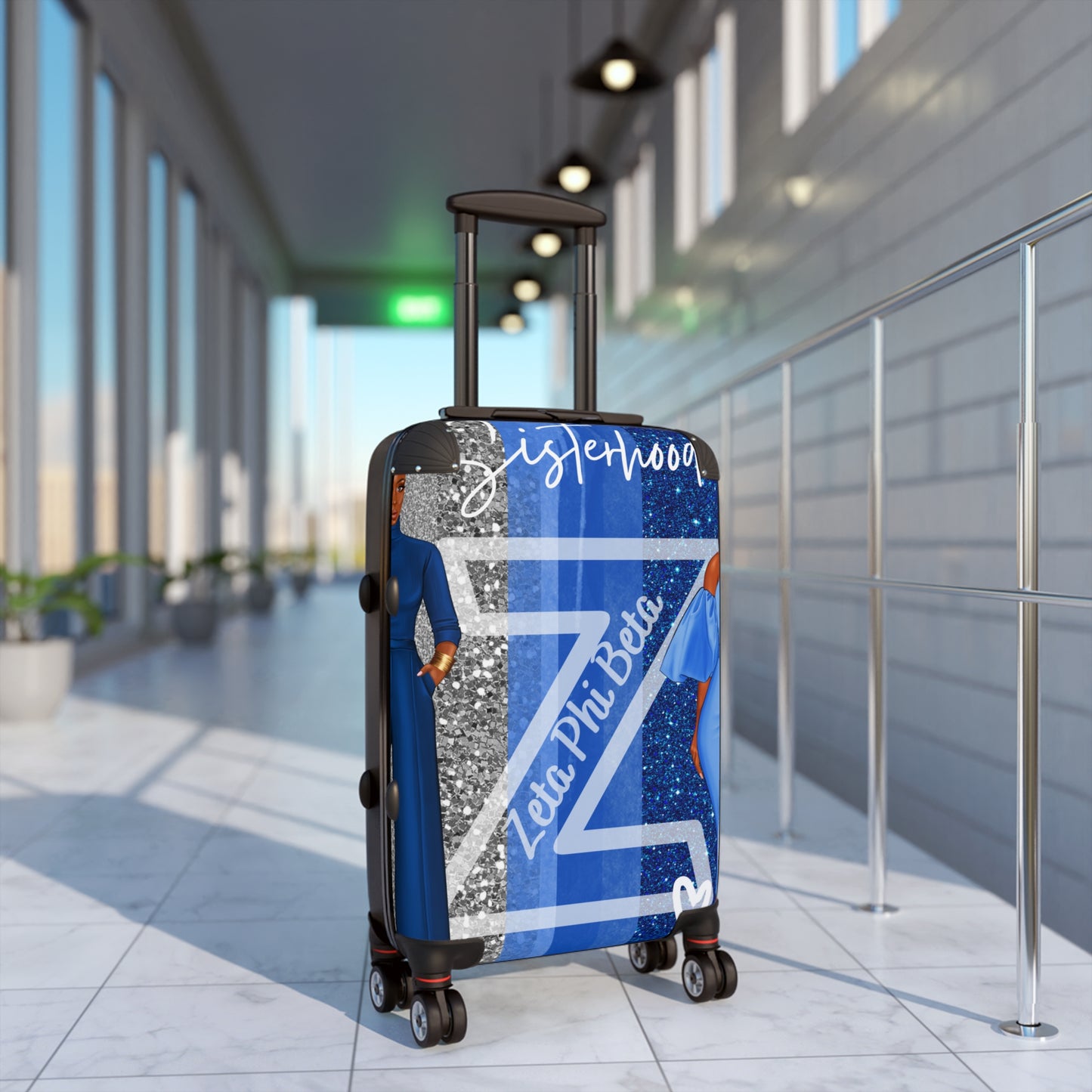 Zeta Phi Beta Luggage