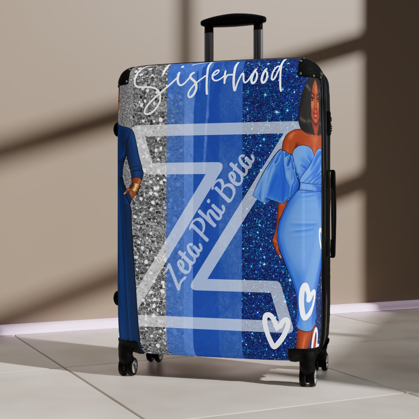 Zeta Phi Beta Luggage