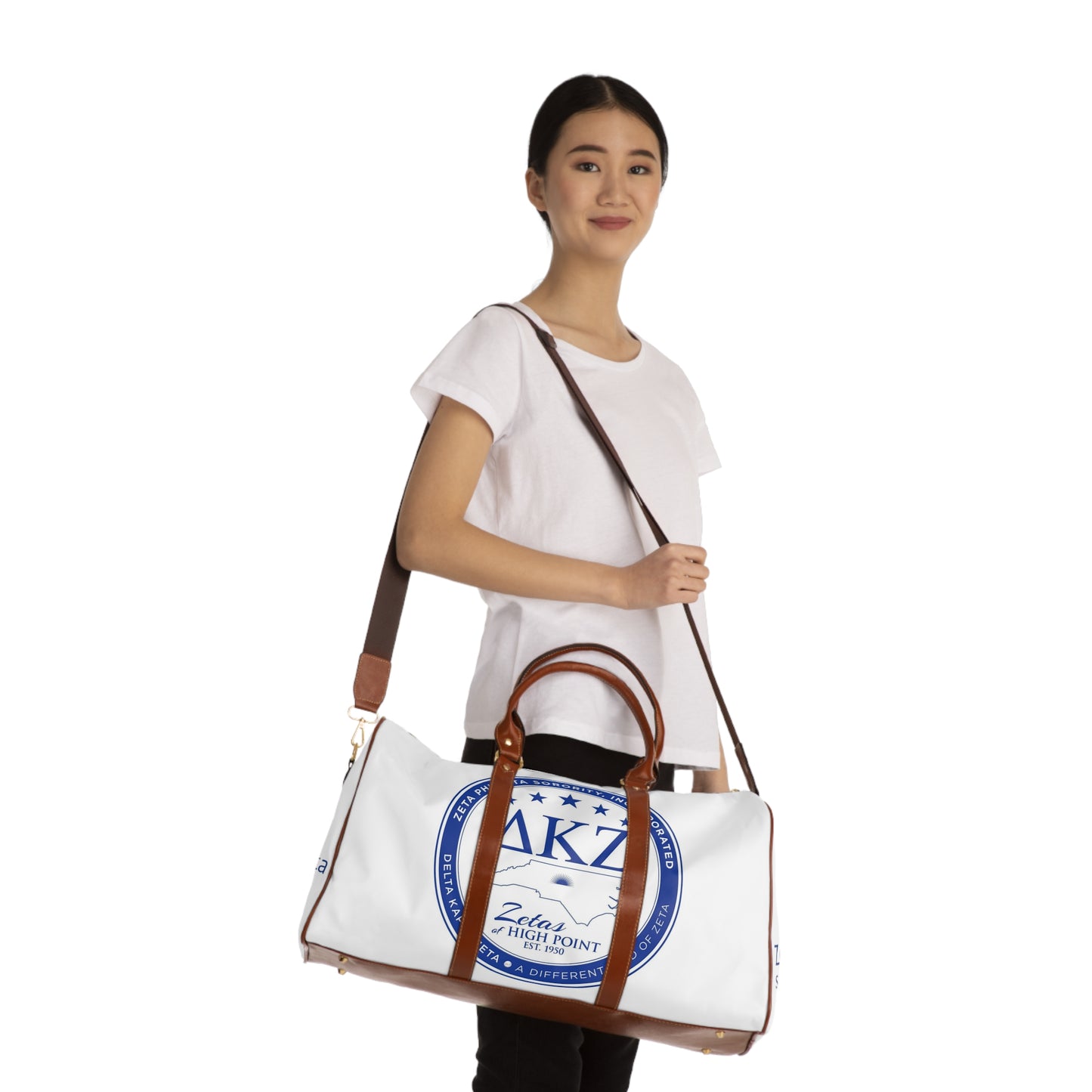 Delta Kappa Zeta Waterproof Travel Bag