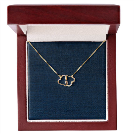 Everlasting love 10K Gold knecklace